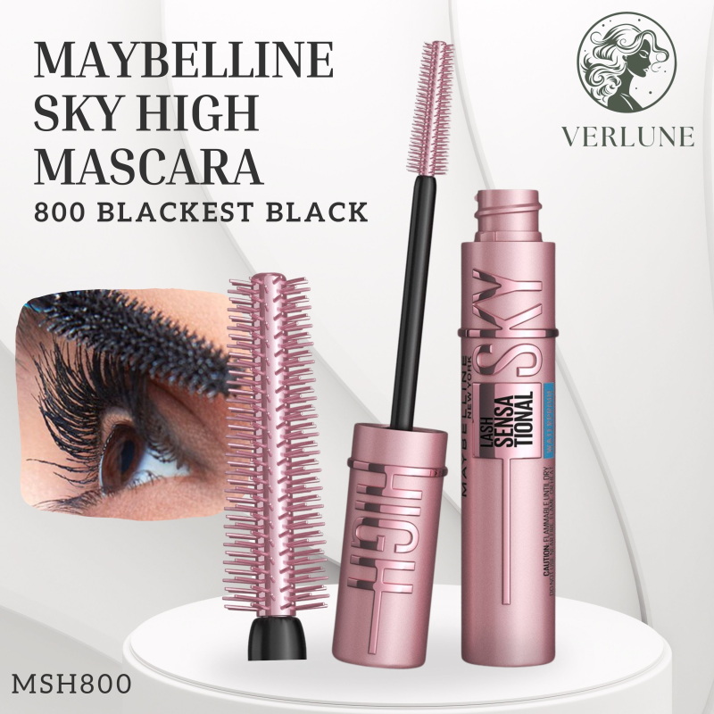 MAYBELLINE SKY HIGH MASCARA 800 BLACKEST BLACK /7.3 ML